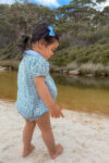 Blue Floral Ditsy Romper