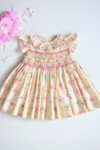 Pastel Bloom Hand Smocked Dress
