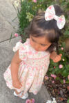 Pastel Bloom Hand Smocked Dress