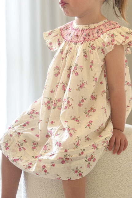 Eden Hand Smocked Bishop Dress