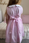Pink Gingham Rose Dress
