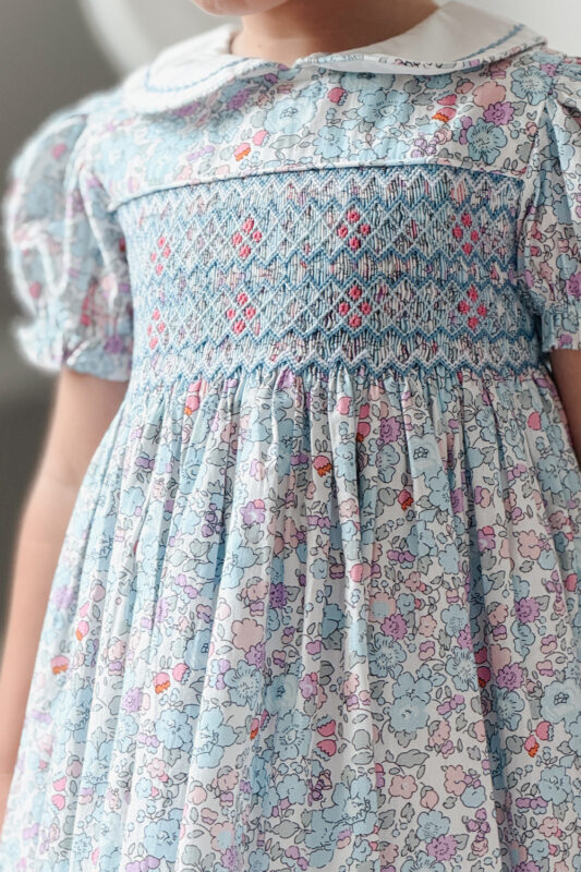 blue girls dress