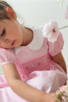 Daisy Pink Handsmocked